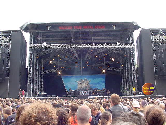La pista True Metal ...una de las cuatro del festival. Pica e iras a mi  �lbum fotogr�fico del Wacken